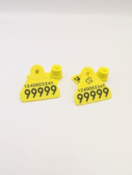 Show details for Allflex White-tailed Deer 10 Pack 1in Visual Set CCIA Picture of Allflex White-tailed Deer 10 Pack 1in Visual Set CCIA